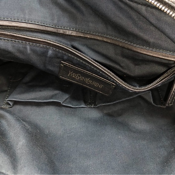 Yves Saint Laurent Muse Leather Shoulder Bag – Dark Brown - Picture 8 of 9